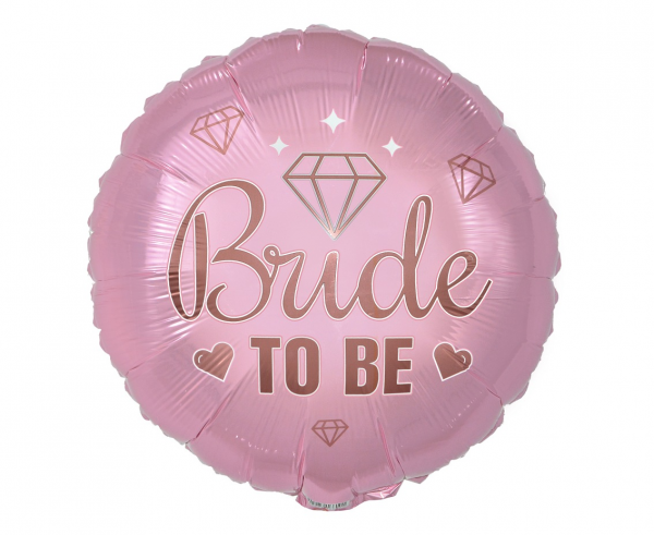 Levně Godan Fóliový balón růžový - Bride to be
