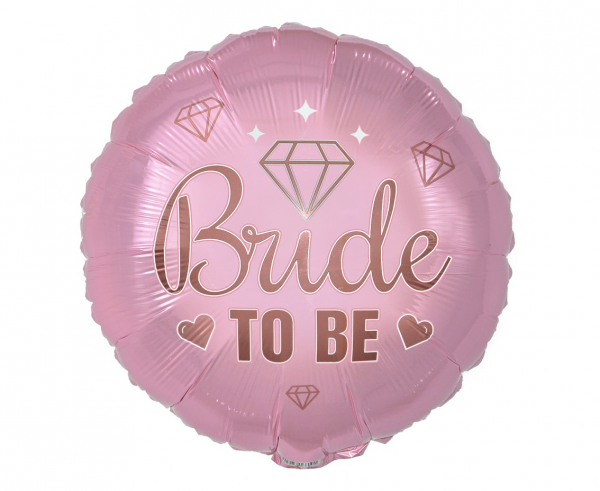 Godan Fóliový balón růžový - Bride to be