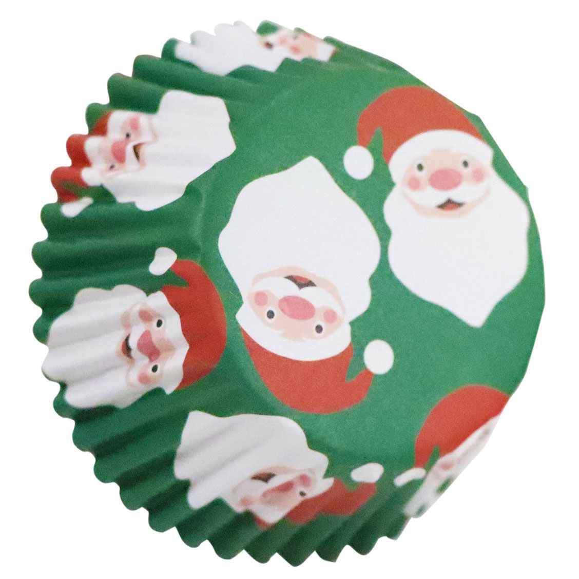 Levně PME Vánoční košíčky na muffiny - Santa zelené 30 ks