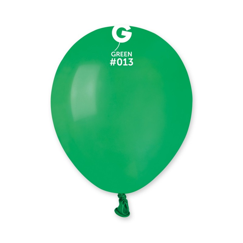 Levně Gemar Balónek pastelový tmavě zelený 13 cm