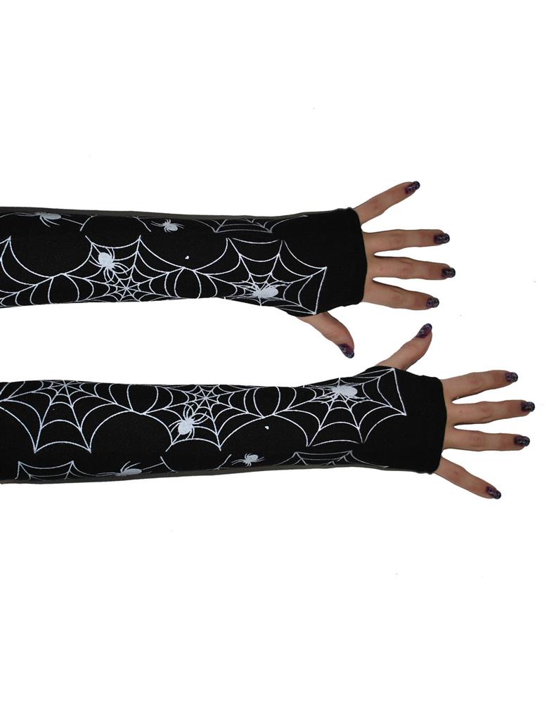 Espa Dámské rukavice černé - Pavučina