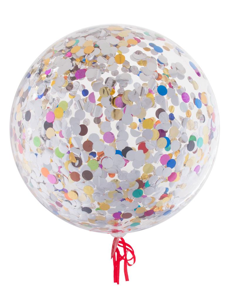 Levně Espa Balón s konfetami - mix 45 cm