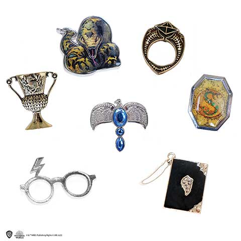 Levně Distrineo Sada odznaků Harry Potter - Horcrux 7 ks