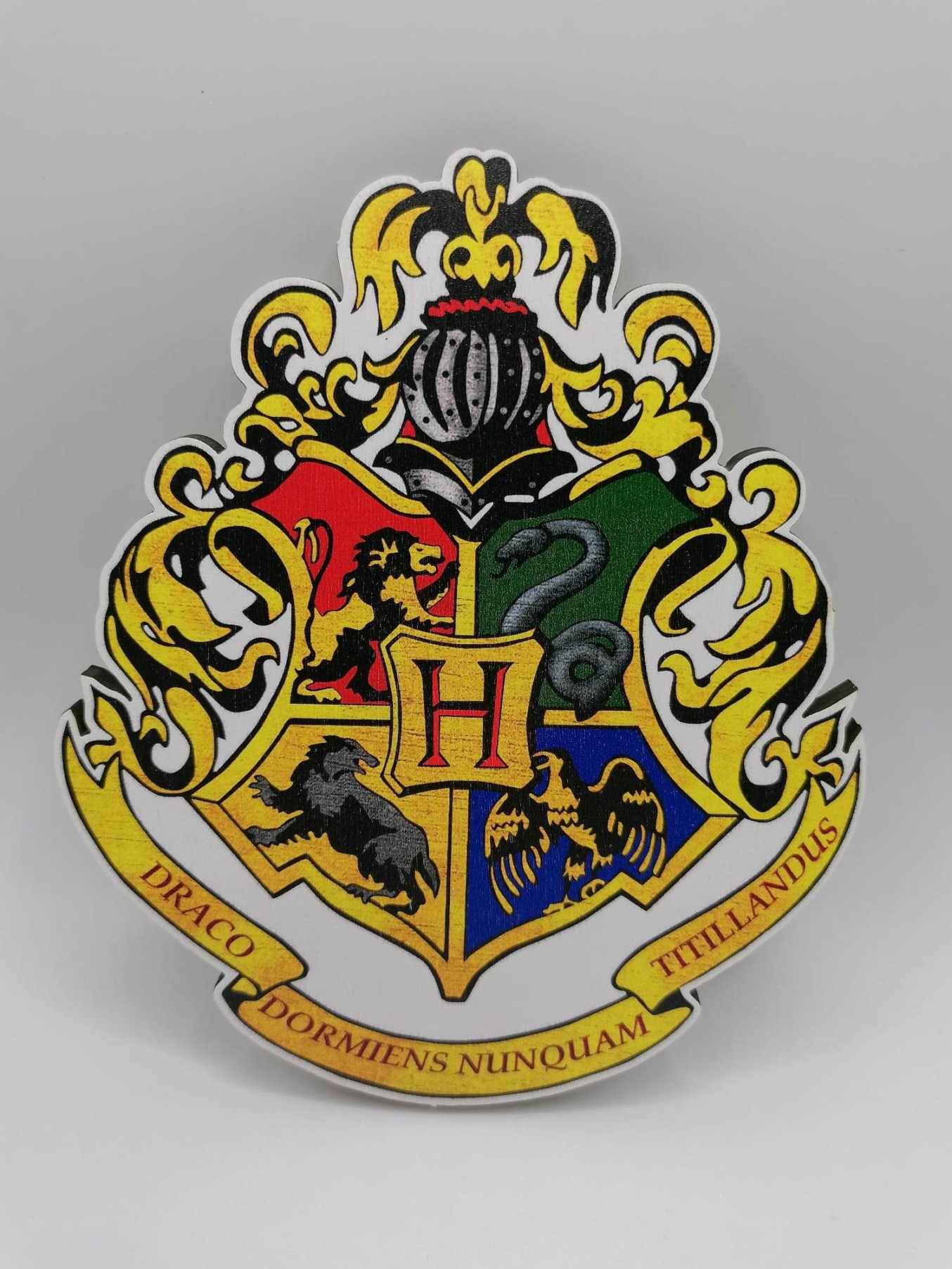 Levně Loranc Magnetka na dort Harry Potter - Bradavice logo
