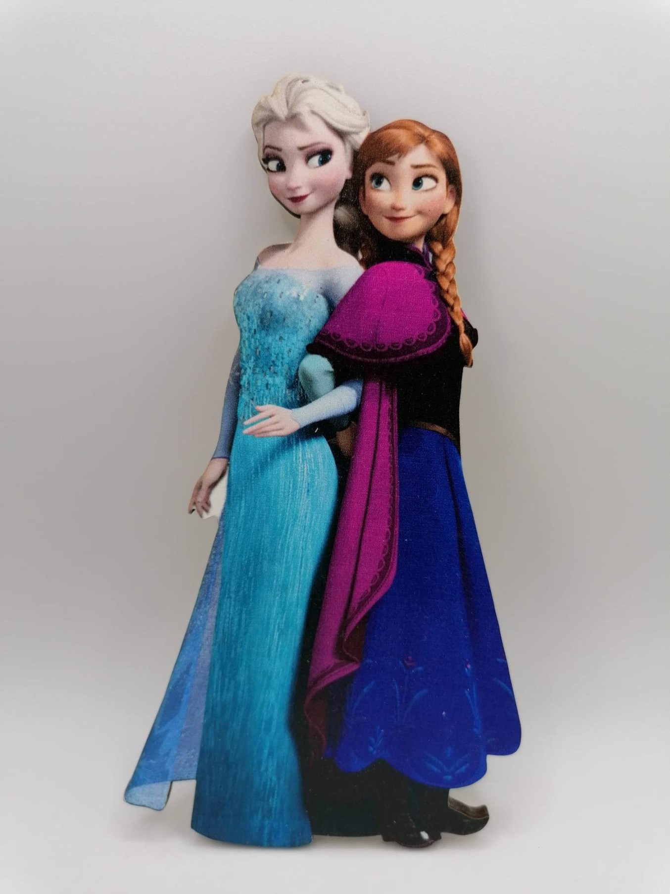 Levně Loranc Magnetka na dort - Frozen Elza a Anna
