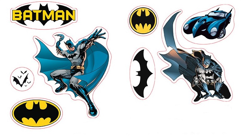 Levně Abysse Corp Nálepky DC Comics - Batman