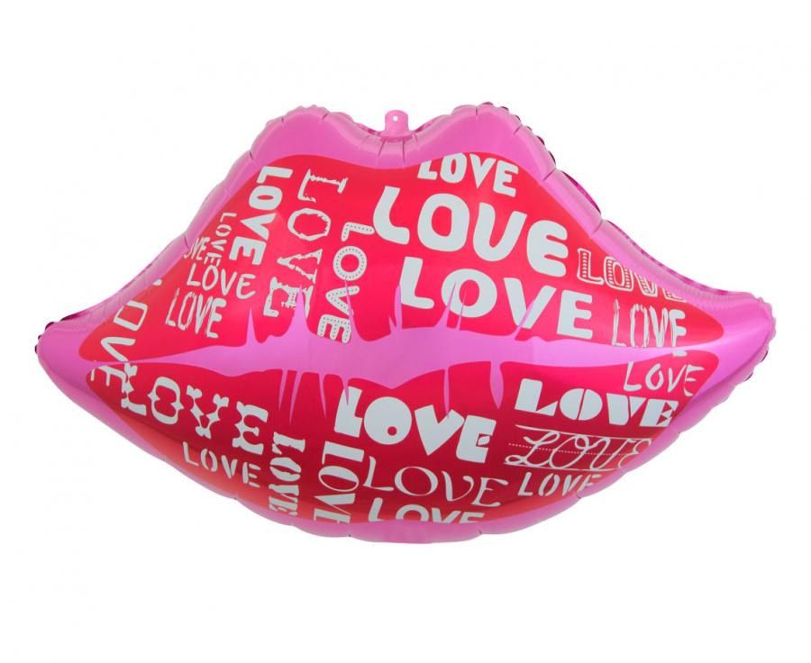 Levně Godan Fóliový balón - Pery Love