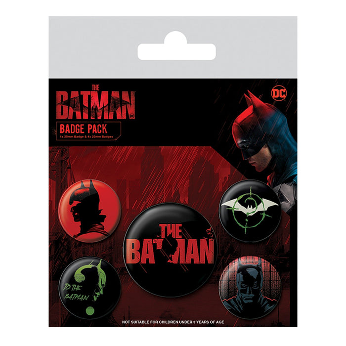 Levně Pyramid Sada odznaků DC Comics - The Batman
