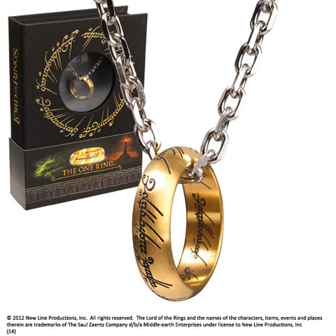 Noble Sběratelský náhrdelník Pan Prstenů - One ring