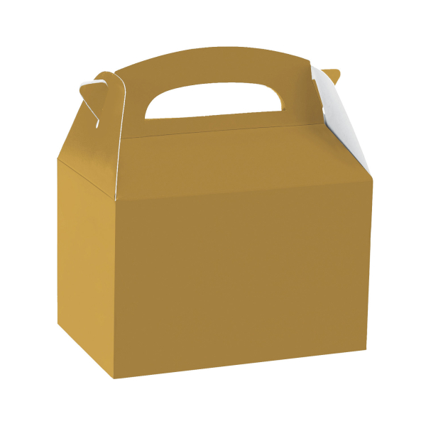 Levně Amscan Papírový párty box - zlatý