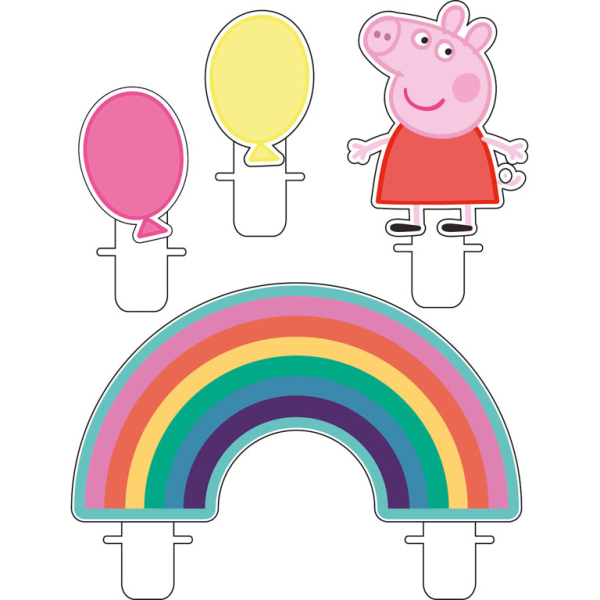 Levně Amscan Mini svíčky - Peppa pig