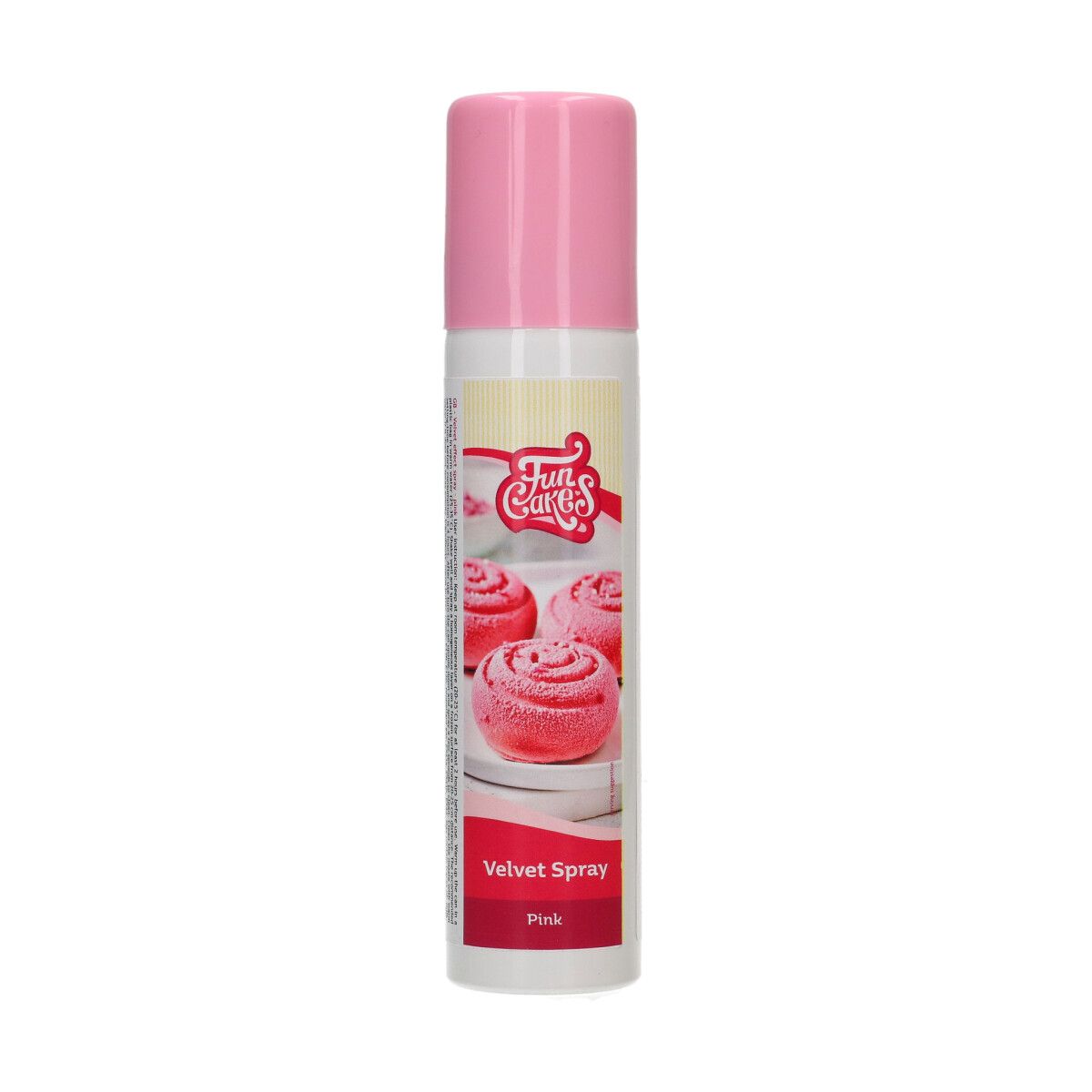 Funcakes Růžový sprej Velvet efekt samet 100 ml