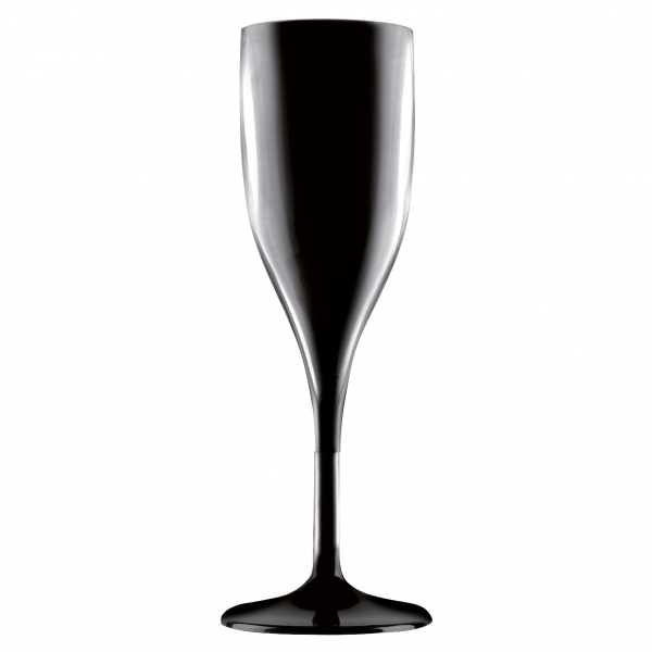 Santex Pohár na šampaňské - černé