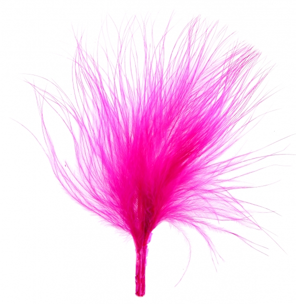 Levně Santex Dekorační peříčka Barva: Fuchsia