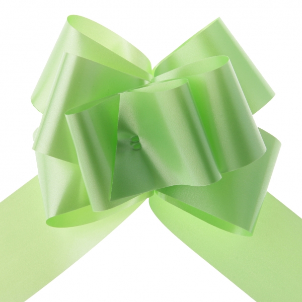Levně Santex Svatební dekorační mašle Barva: Zelená