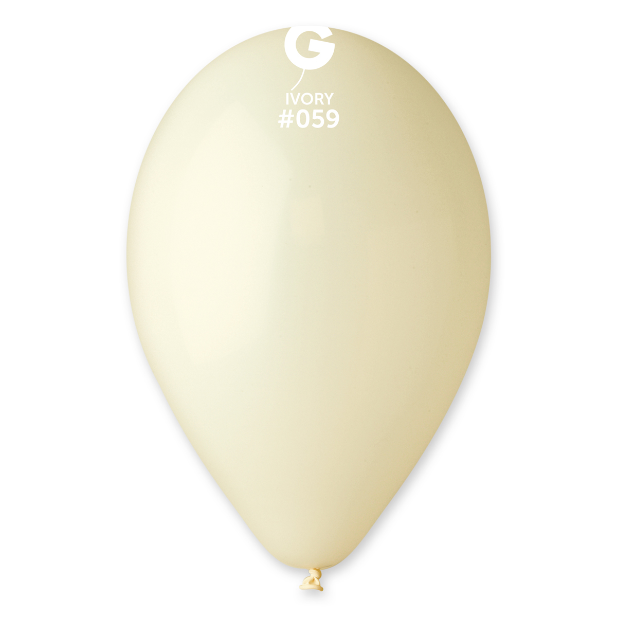 Gemar Balónek pastelový - slonová kost 30 cm