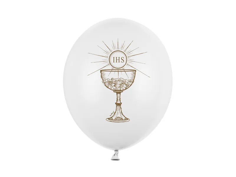 PartyDeco Pastelový balón - První svaté přijímání II