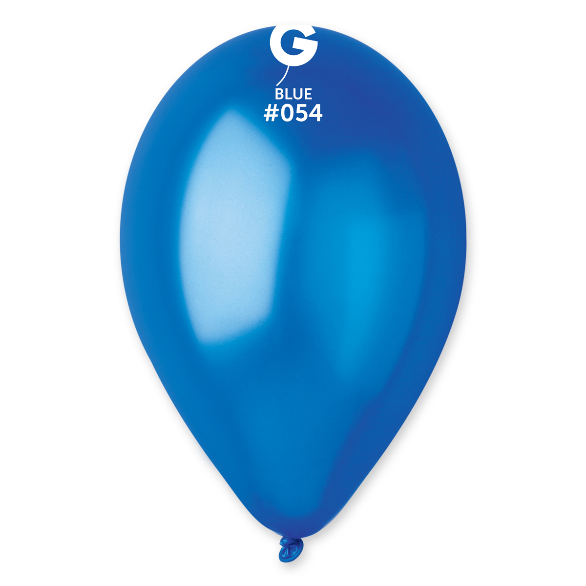 Levně Gemar Balón metalický - modrý 28 cm