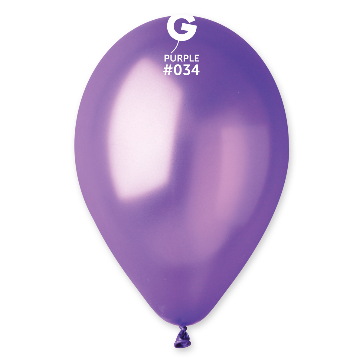 Levně Gemar Balón metalický - fialový 28 cm