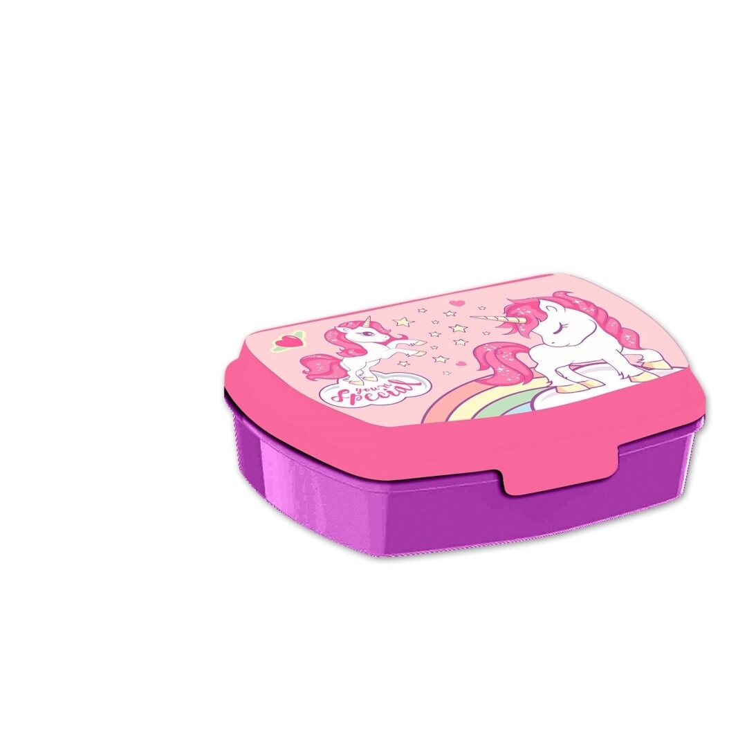 Levně Kids Licensing Box na svačinu - Jednorožec
