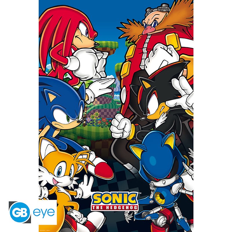 Levně ABY style Plakát - Sonic 91,5 x 61 cm