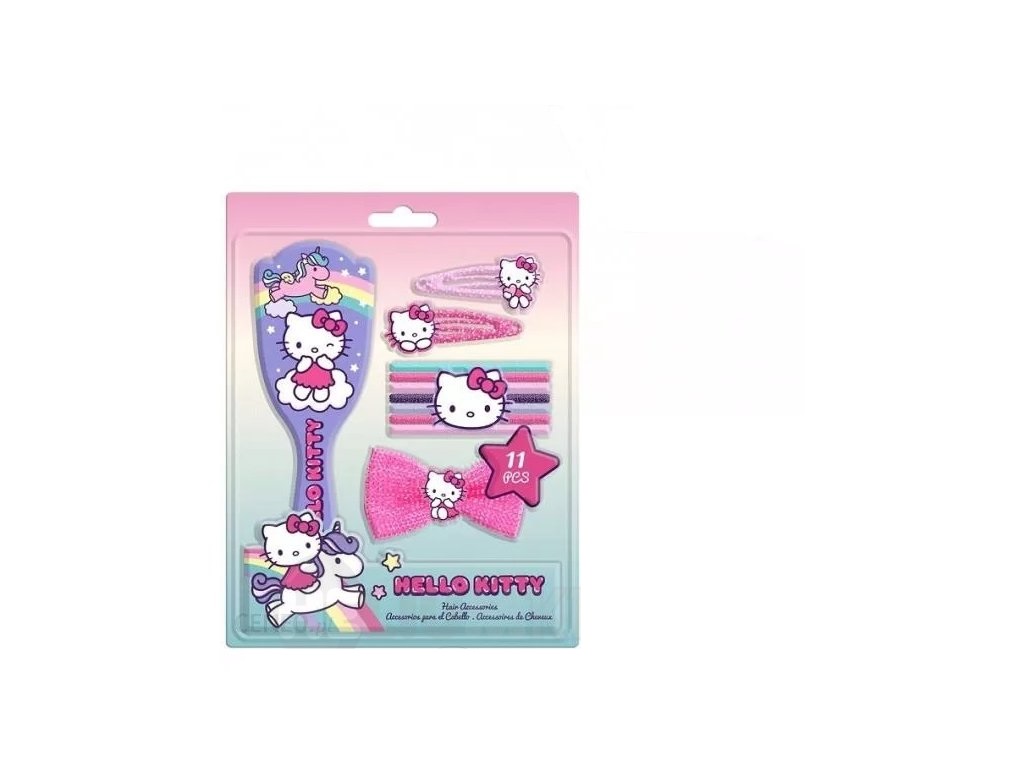 Levně Kids Licensing Sada vlasových doplňků - Hello Kitty