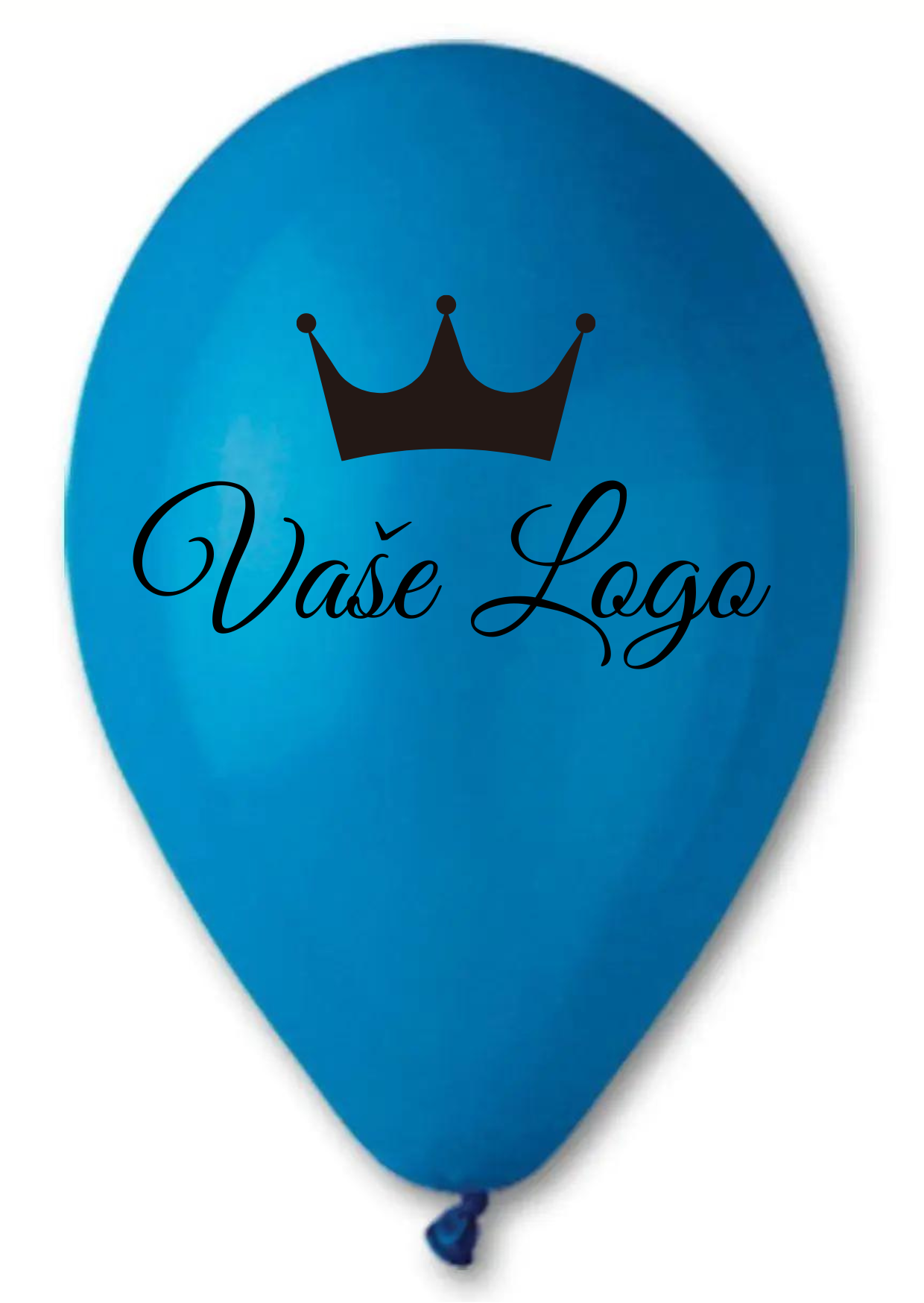 Levně Personal Balónek s logem - Modrý 26 cm