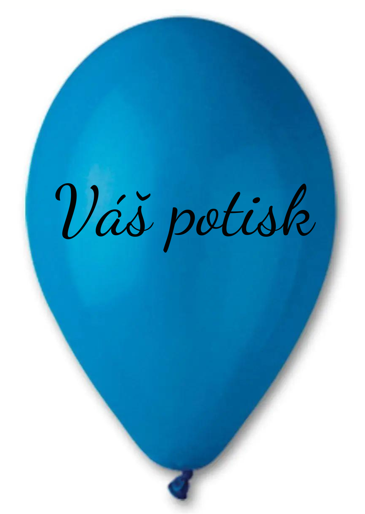Personal Balónek s textem - Modrý 26 cm