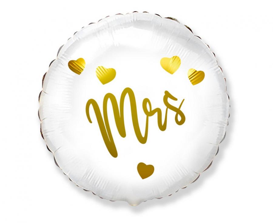 Levně Godan Fóliový balón - Mrs, 48 cm