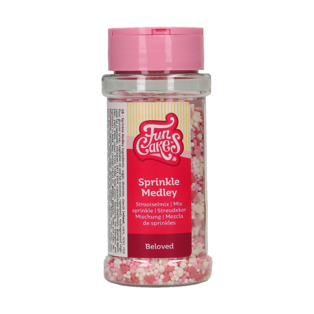 Funcakes Cukrářské zdobení - Sprinkle Medley 65 g