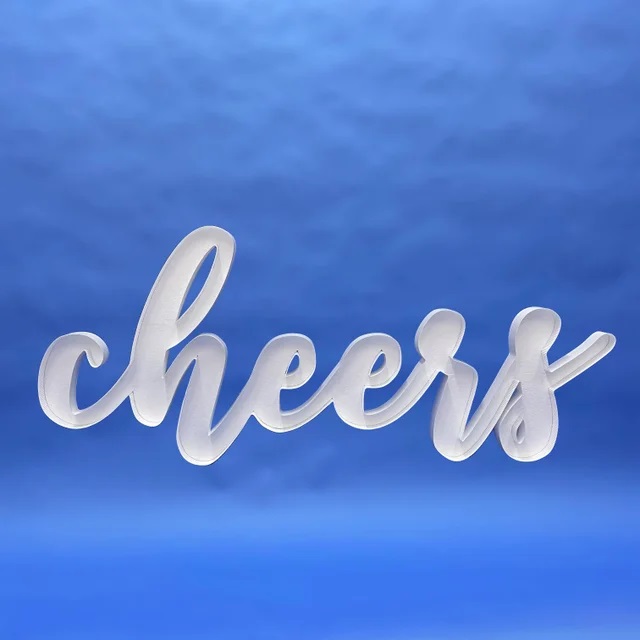 Levně Nikoloon Šablona na balóny - Cheers