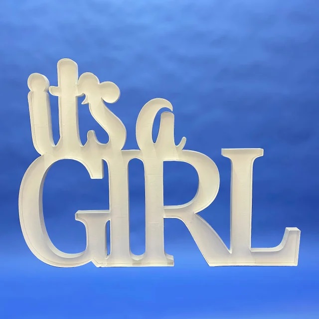 Levně Nikoloon Šablona na balóny - It´s a Girl
