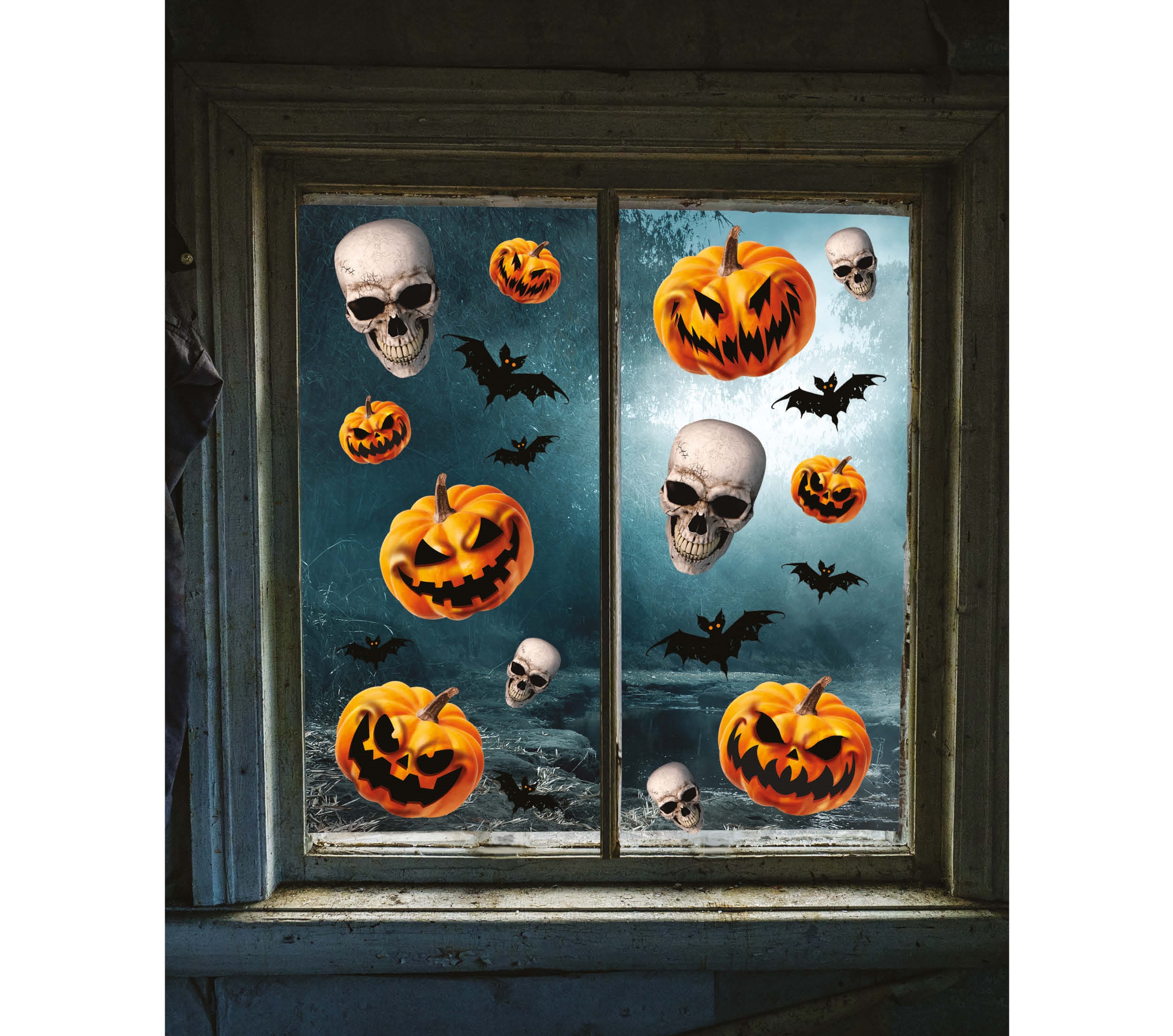 Levně Guirca Dekorace na okno - Halloween