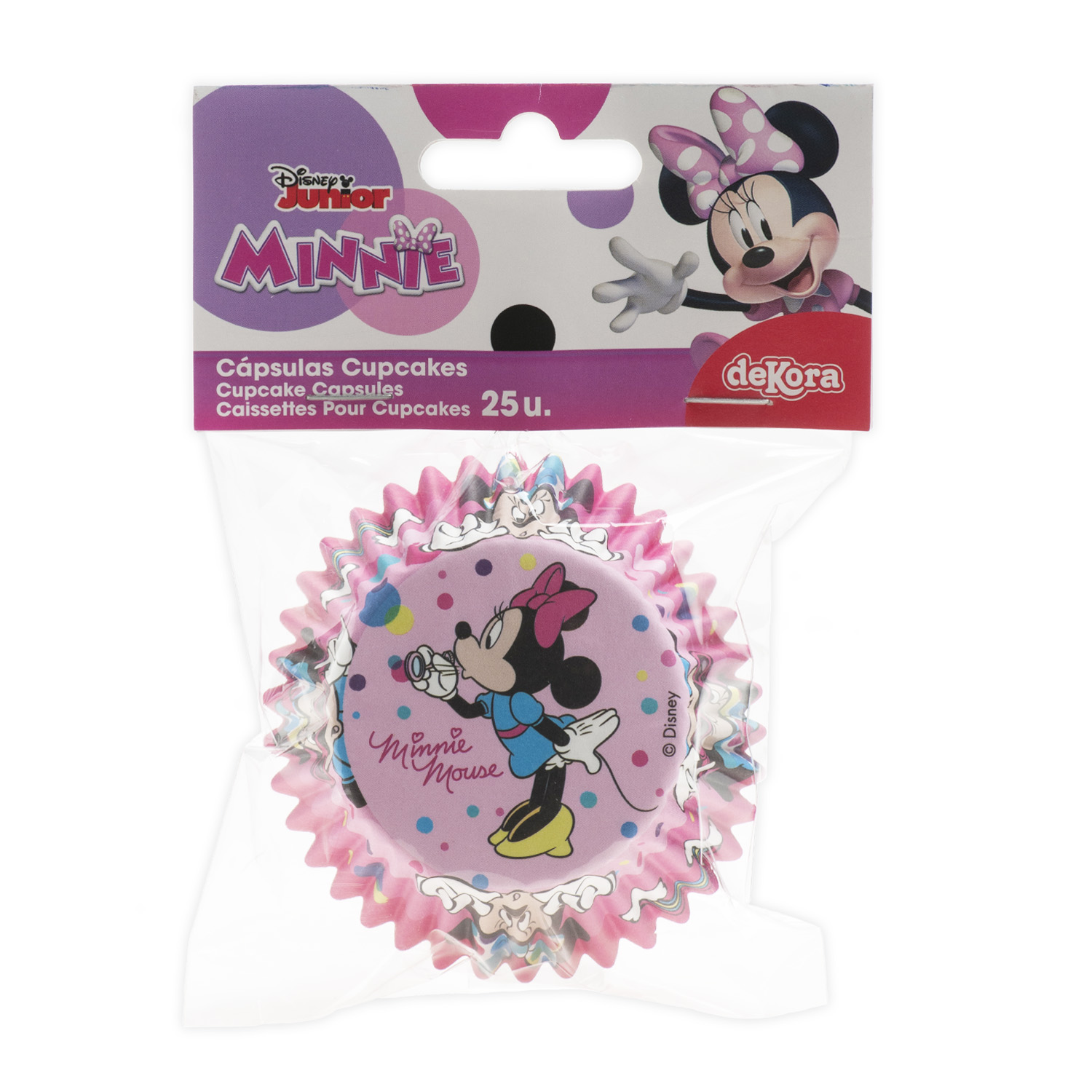 Dekora Košíčky na muffiny - Minnie 25 ks