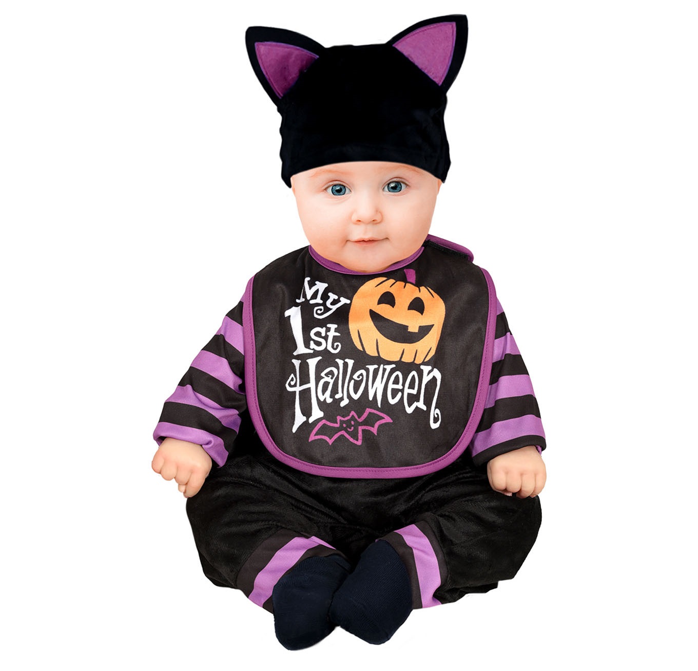 Levně Guirca Dětský kostým Netopýr - Můj první Halloween Velikost nejmenší: 12-18 měsíců