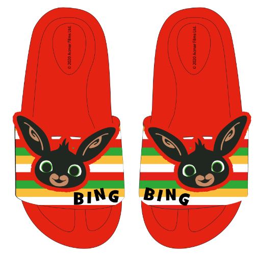 Levně Eplus Dětské pantofle - Bing, červené Obuv: 25/26