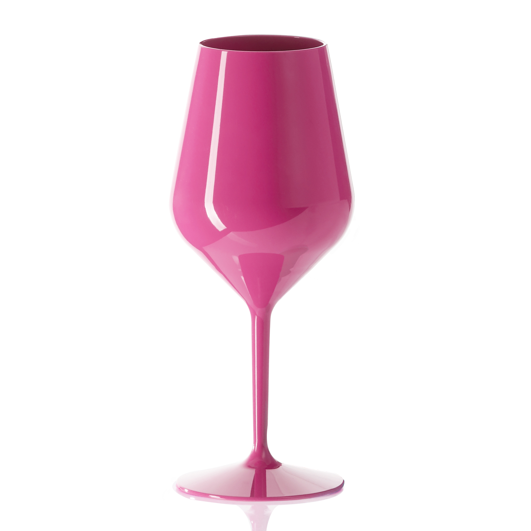 Levně Santex Sklenice pro vícenásobné použití - Jednobarevné 470 ml Barva: Růžová