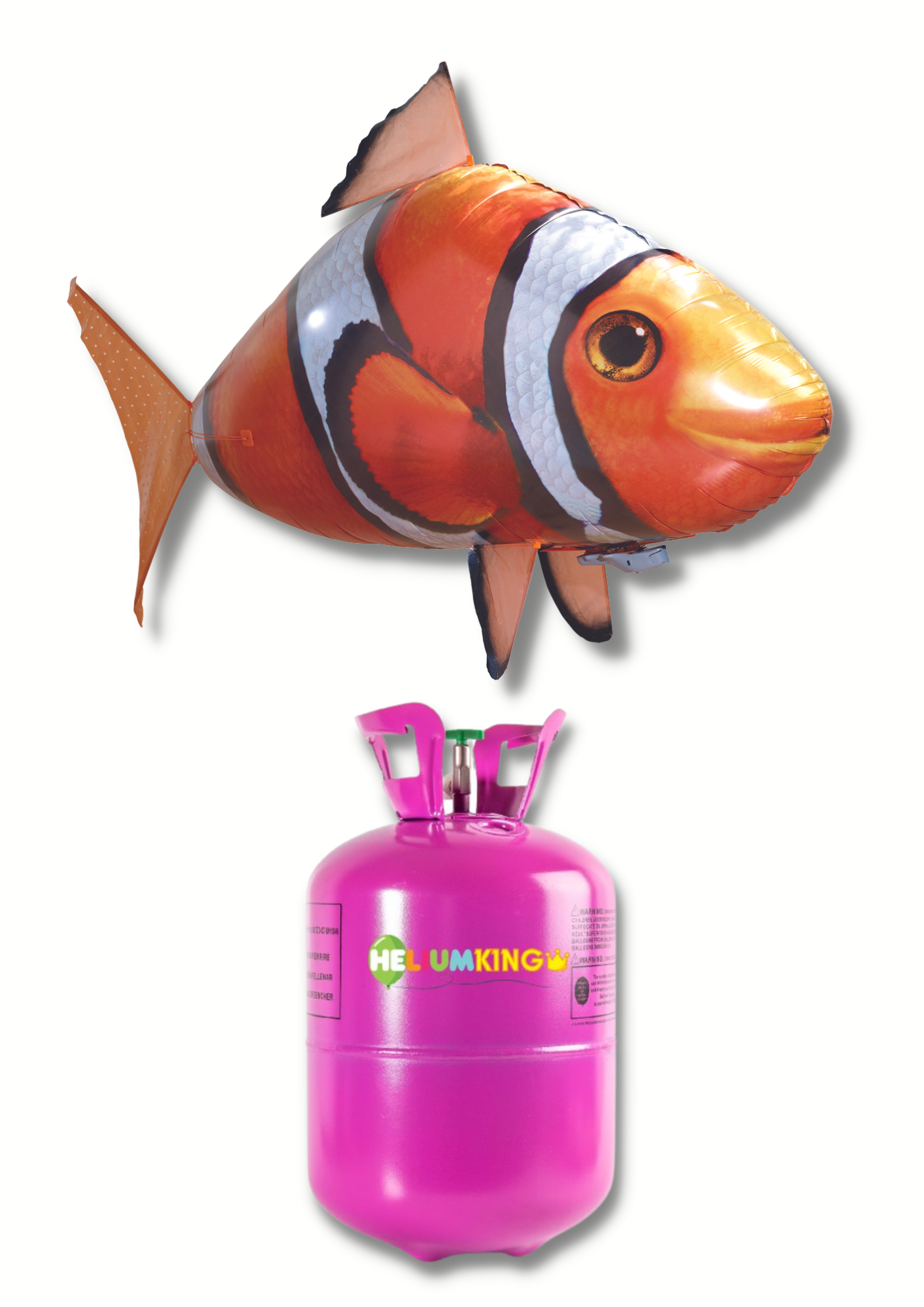 Levně Lean Air Swimmers - Nemo + Helium na 50 balónů
