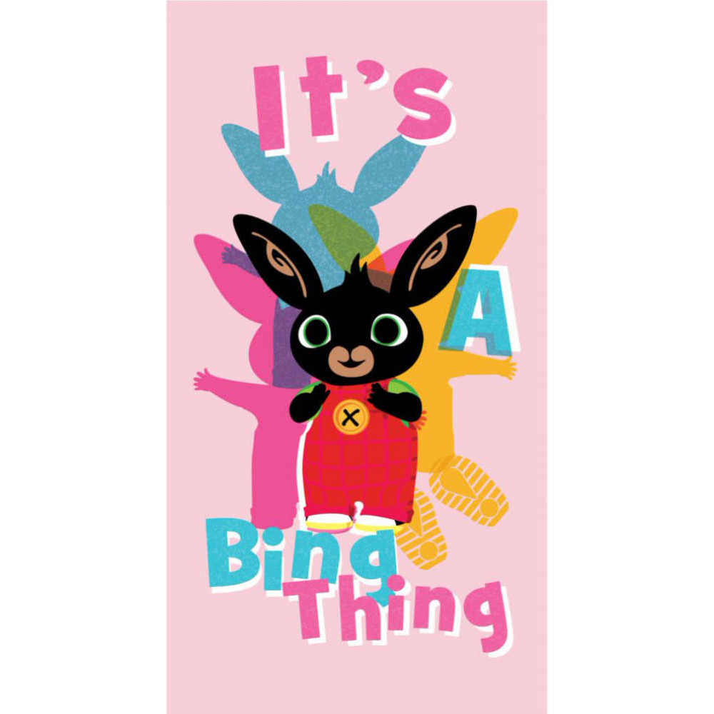 Setino Dětská osuška - Bing, růžová