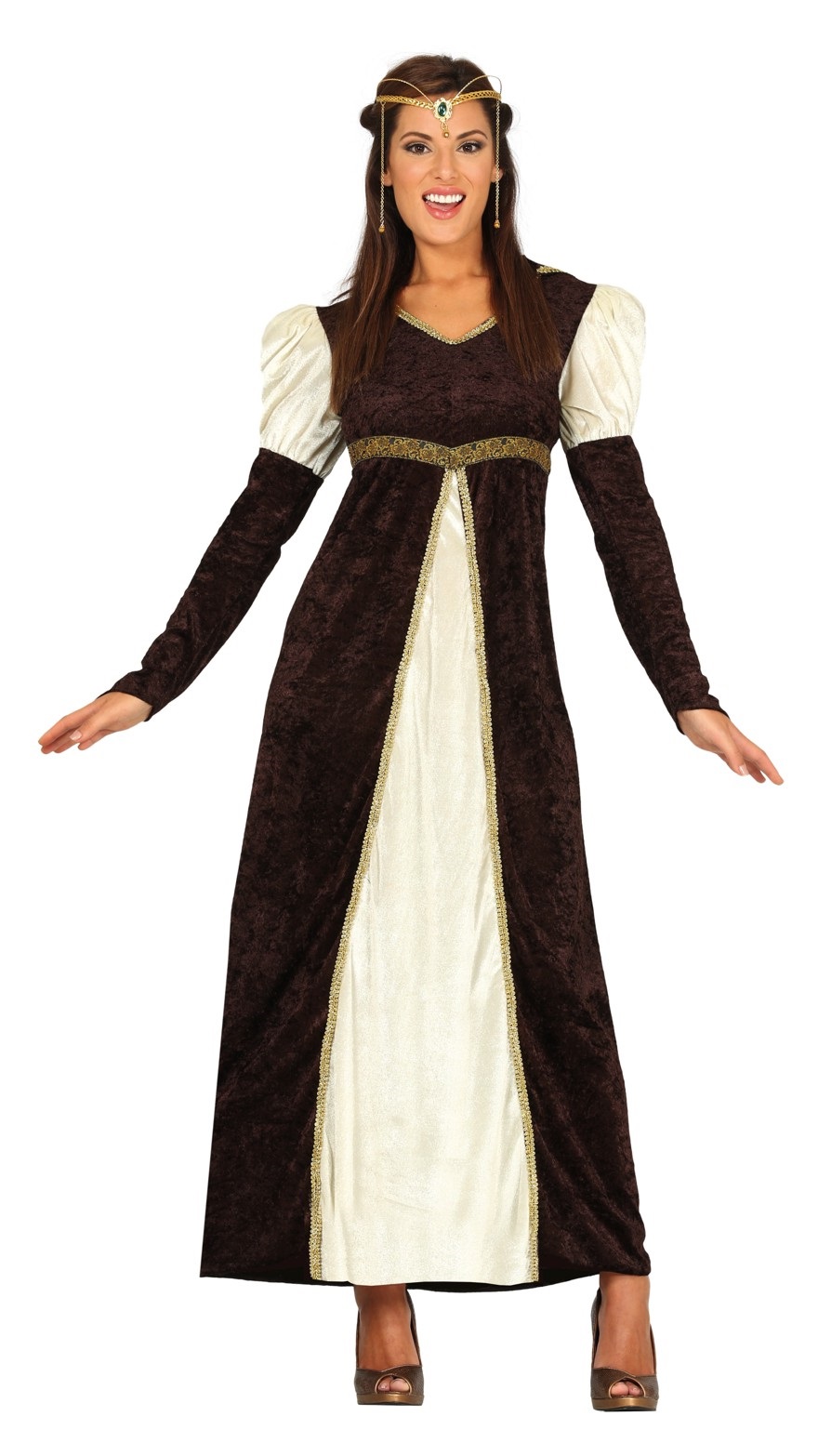 Guirca Dámský kostým - Středověká princezna Velikost - dospělý: M