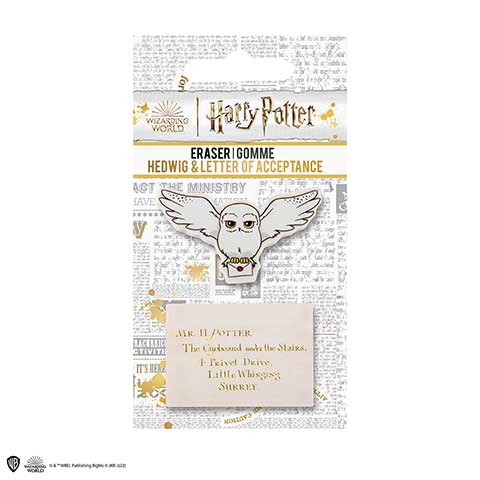 Levně Distrineo Sada gumičiek Harry Potter - Hedviga a list
