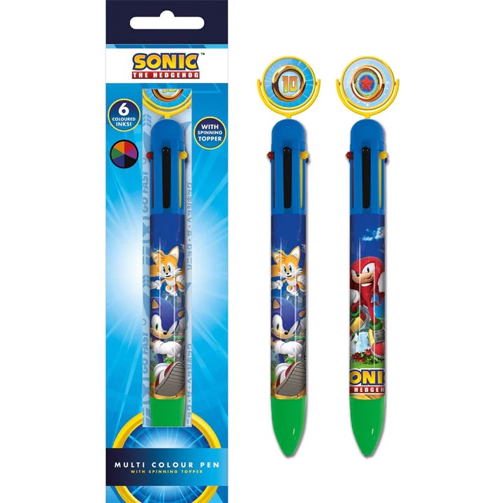 Levně Pyramid Vícebarevné pero - Sonic