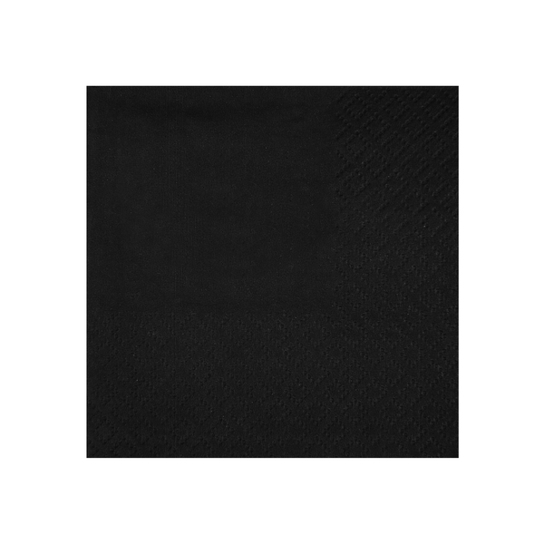 Santex Servítky - jednofarebné 21 x 20 cm Barva: Černá