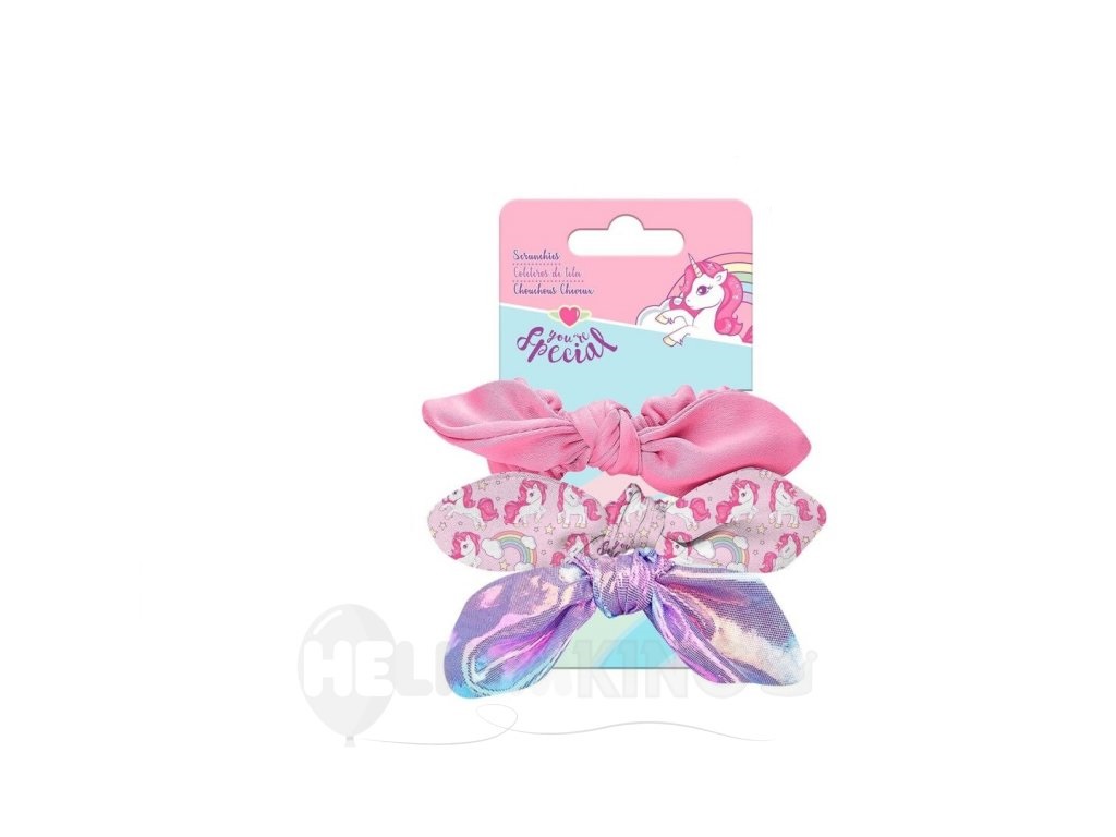 Levně Kids Licensing Gumičky do vlasů - Jednorožec