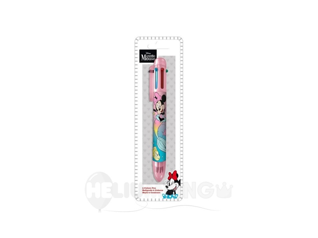 Levně Kids Licensing Vícebarevné pero - Minnie