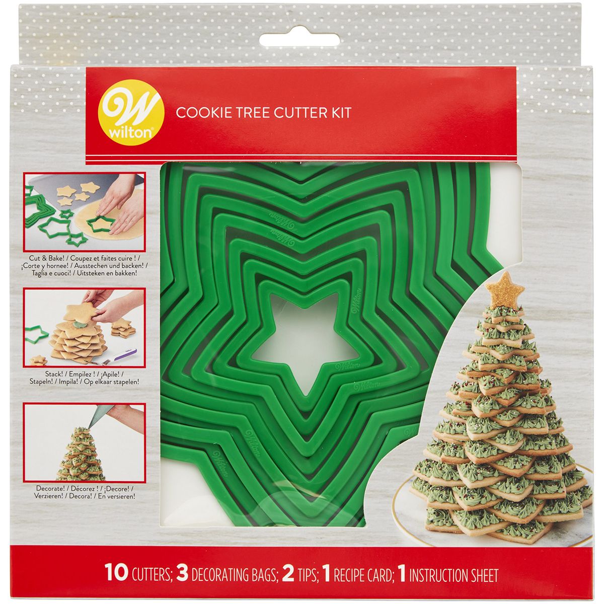 Levně Cakesupplies Set na vánoční stromek 15 ks