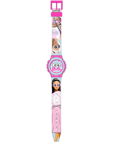 Levně Euroswan Dětské náramkové hodinky digital - Barbie