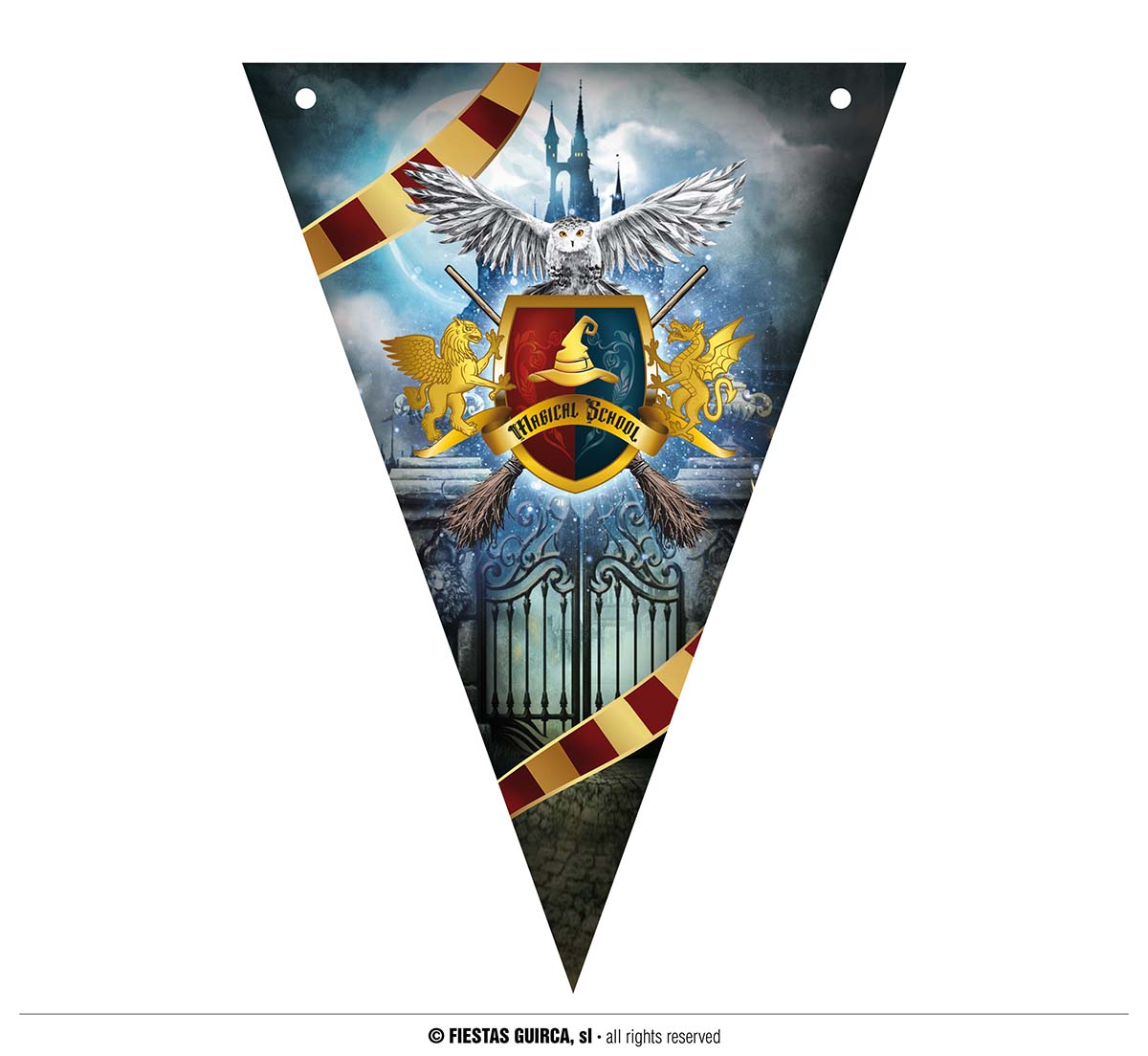 Levně Guirca Girlanda - Harry Potter 300 cm
