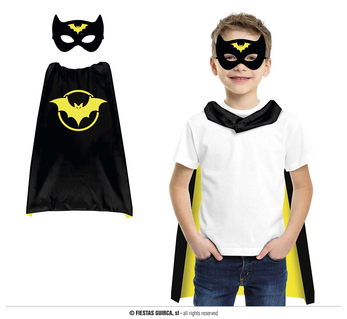 Guirca Dětský plášť s maskou - Batman