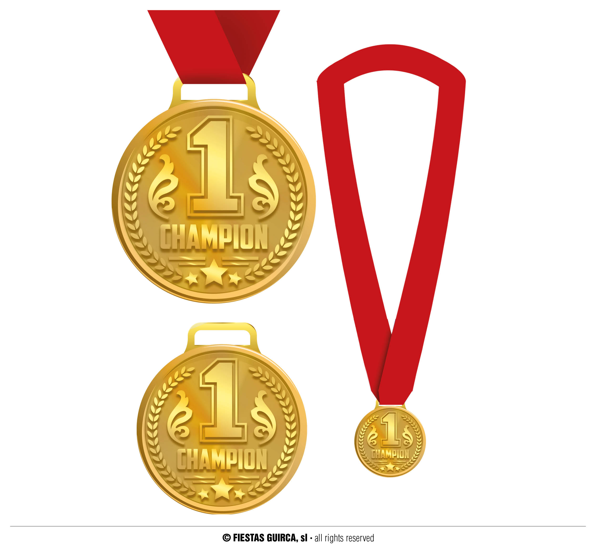 Levně Guirca Medaile "Champion 1"